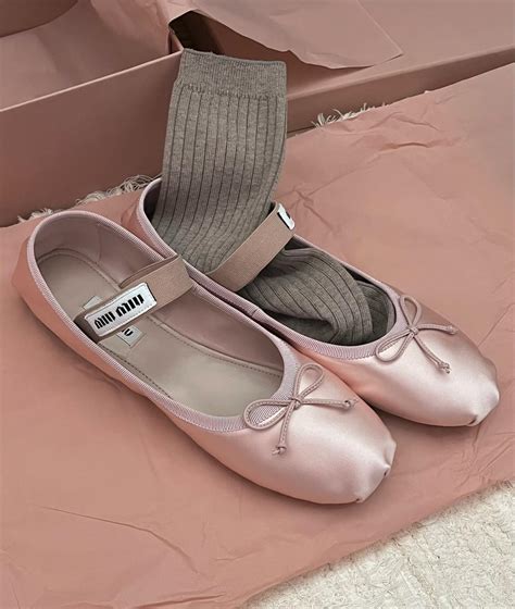 miu miu ballerinas|Women's flats shoes, flats sandals .